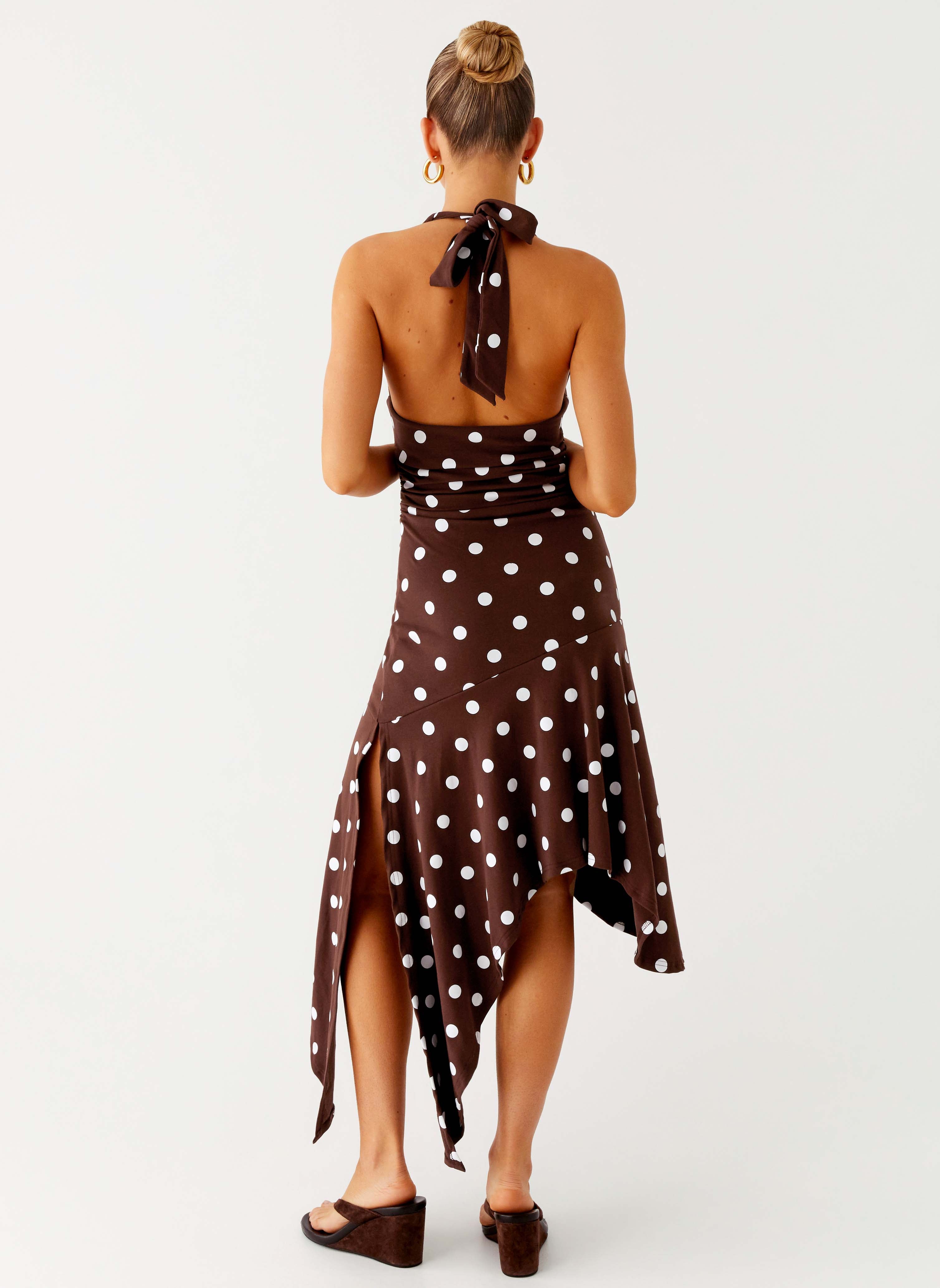 Keylani Halter Midi Dress