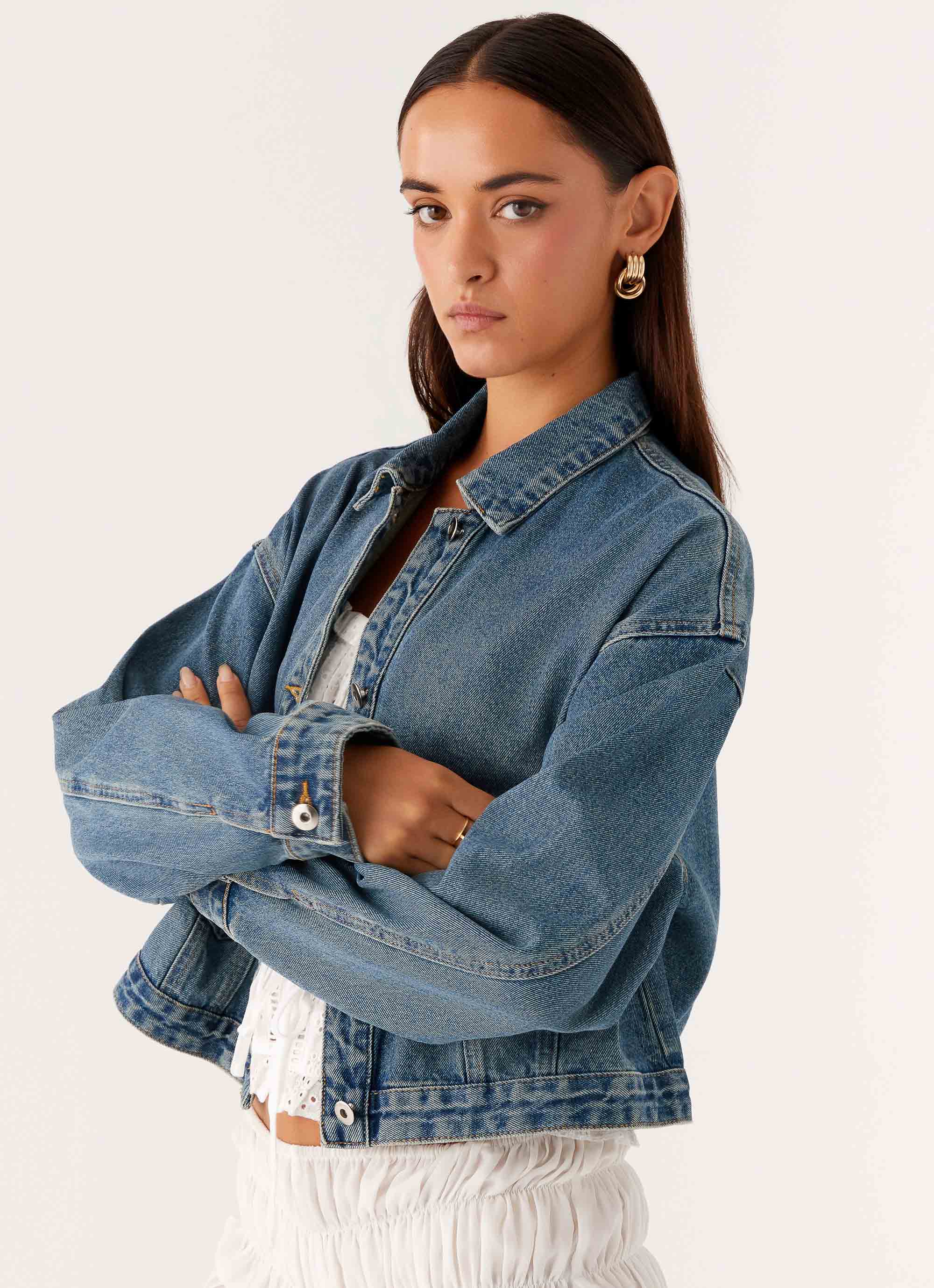 Kristy Oversized Denim Jacket