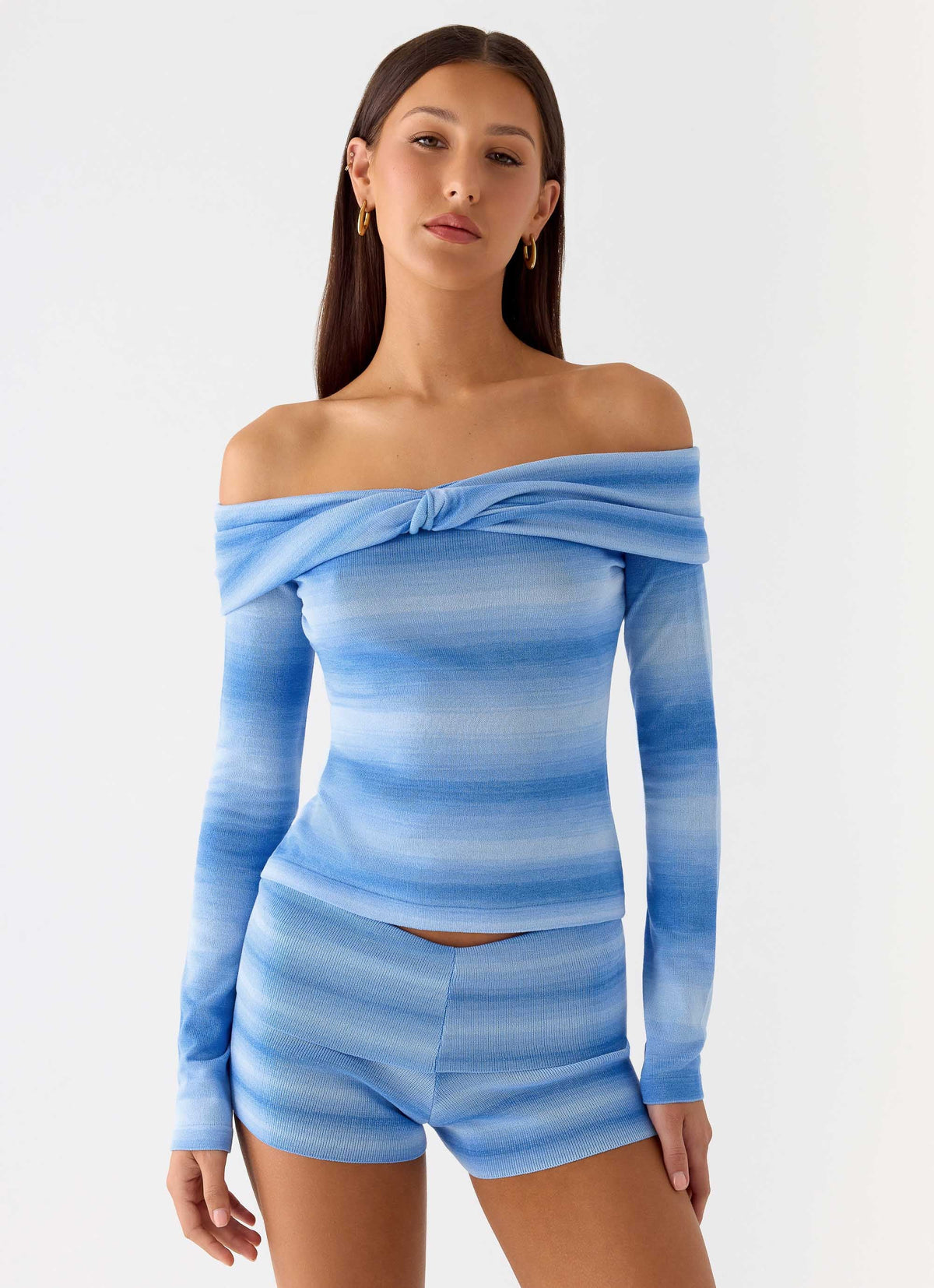 La Luna Bardot Knit Top
