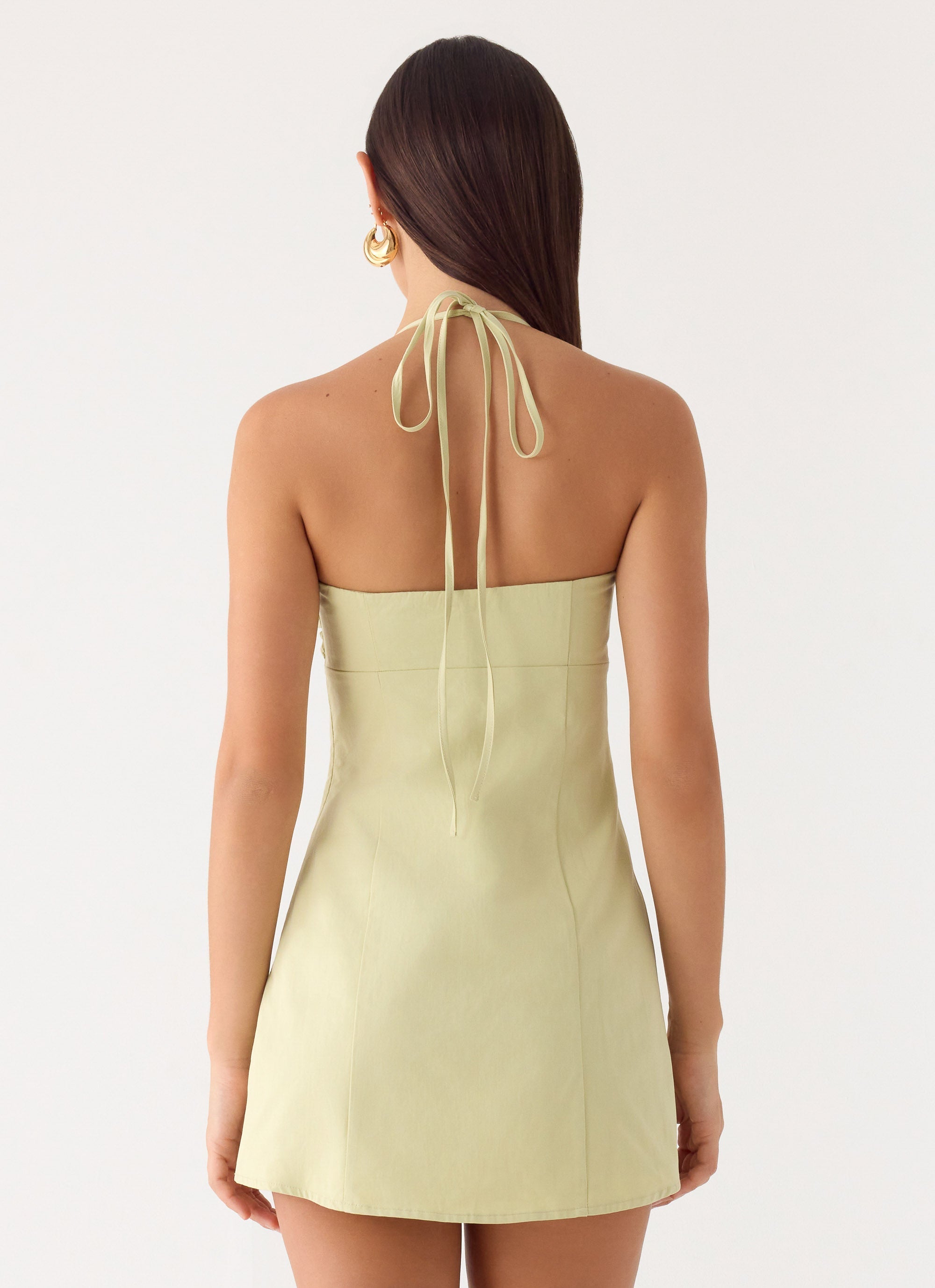 Leah Halter Mini Dress
