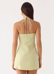 Leah Halter Mini Dress