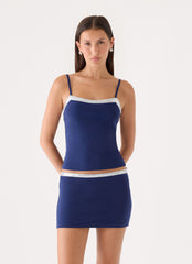 Leeah Mesh Top