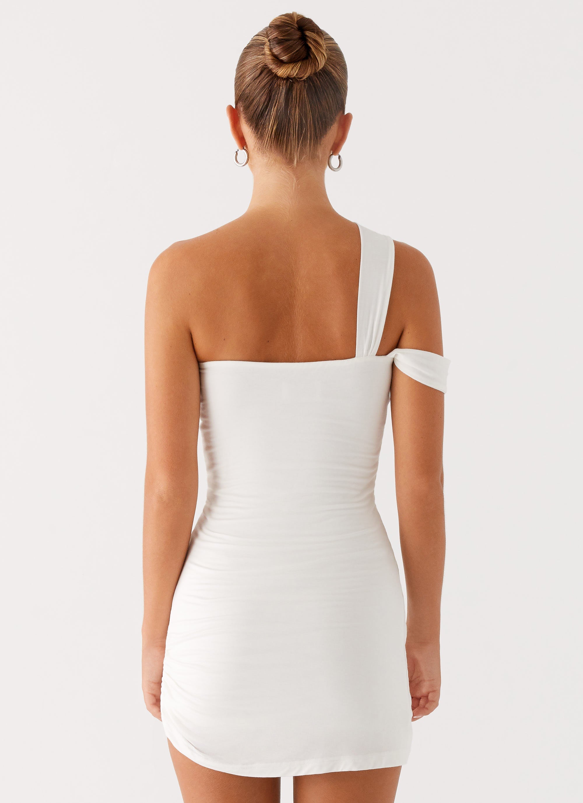 Lena Ruched Mini Dress