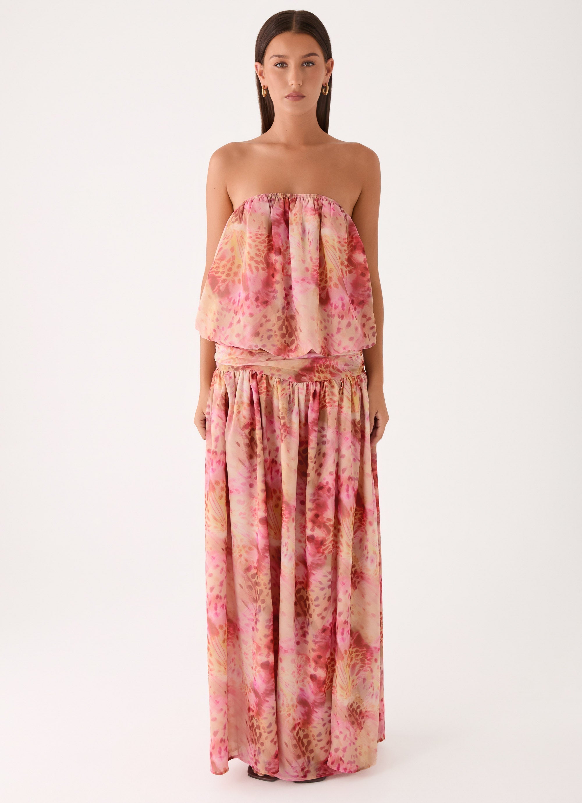 Lioras Strapless Maxi Dress