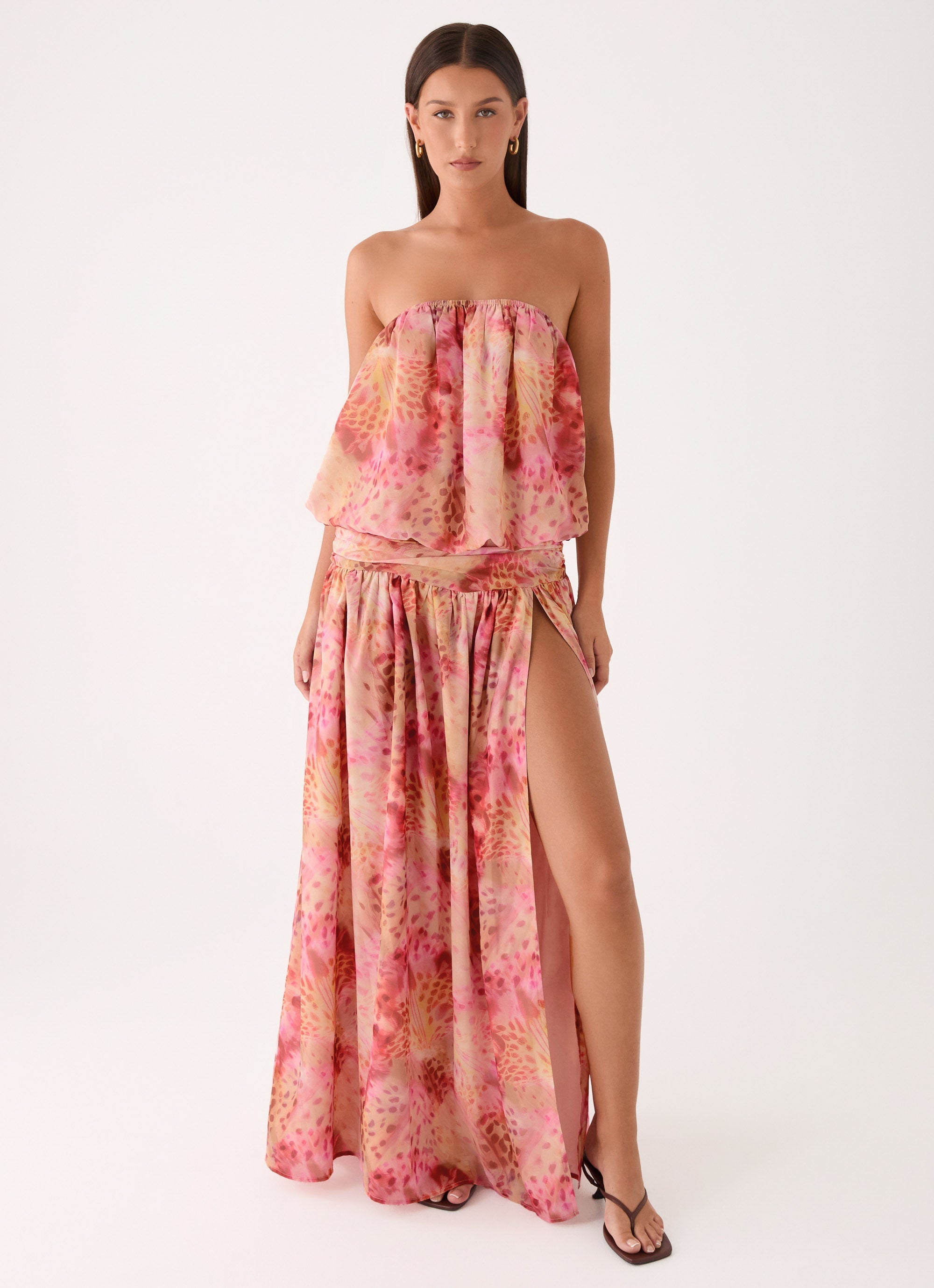 Lioras Strapless Maxi Dress