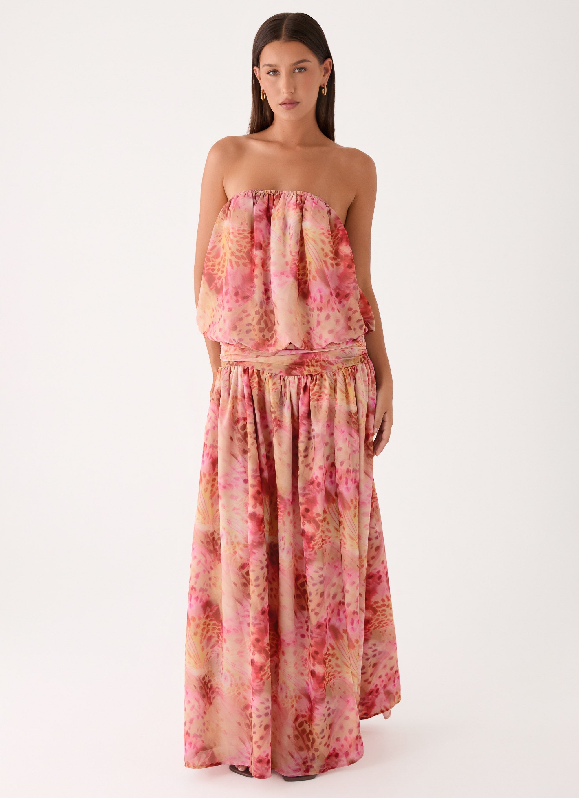 Lioras Strapless Maxi Dress