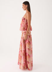 Lioras Strapless Maxi Dress