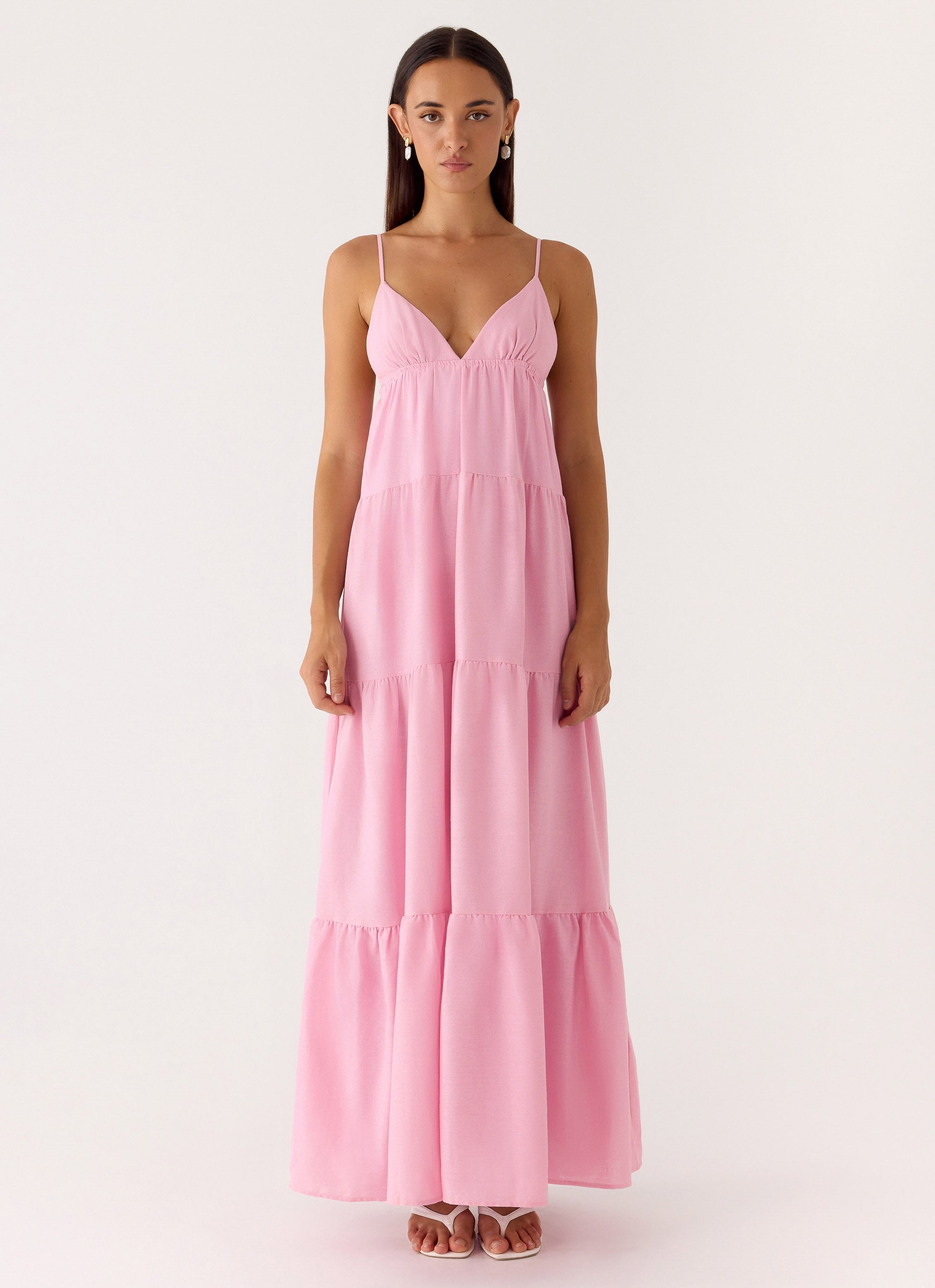 Lotty Linen Maxi Dress