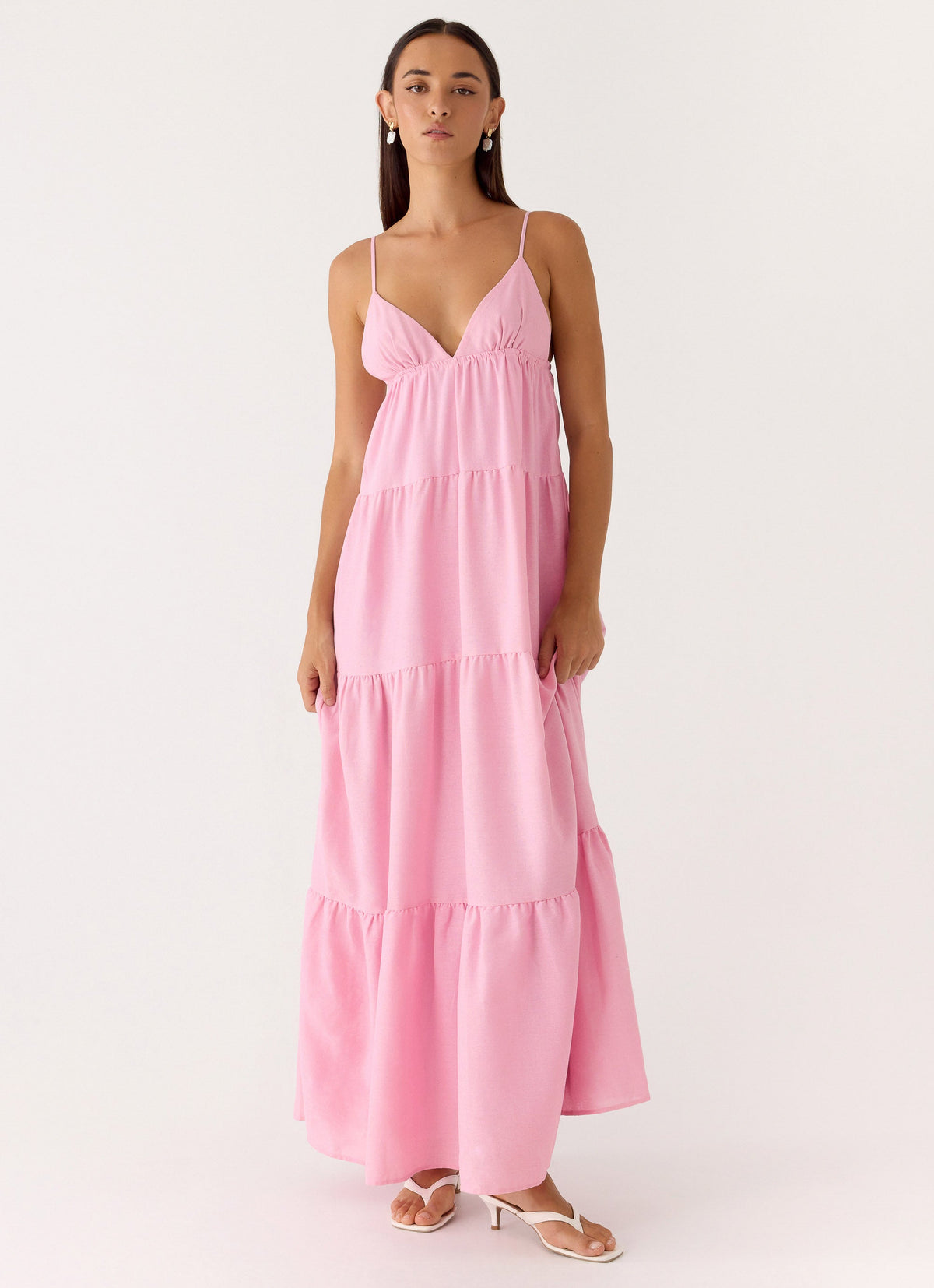 Lotty Linen Maxi Dress