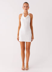 Love Line Halter Mini Dress