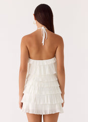 Lunar Bloom Mini Dress