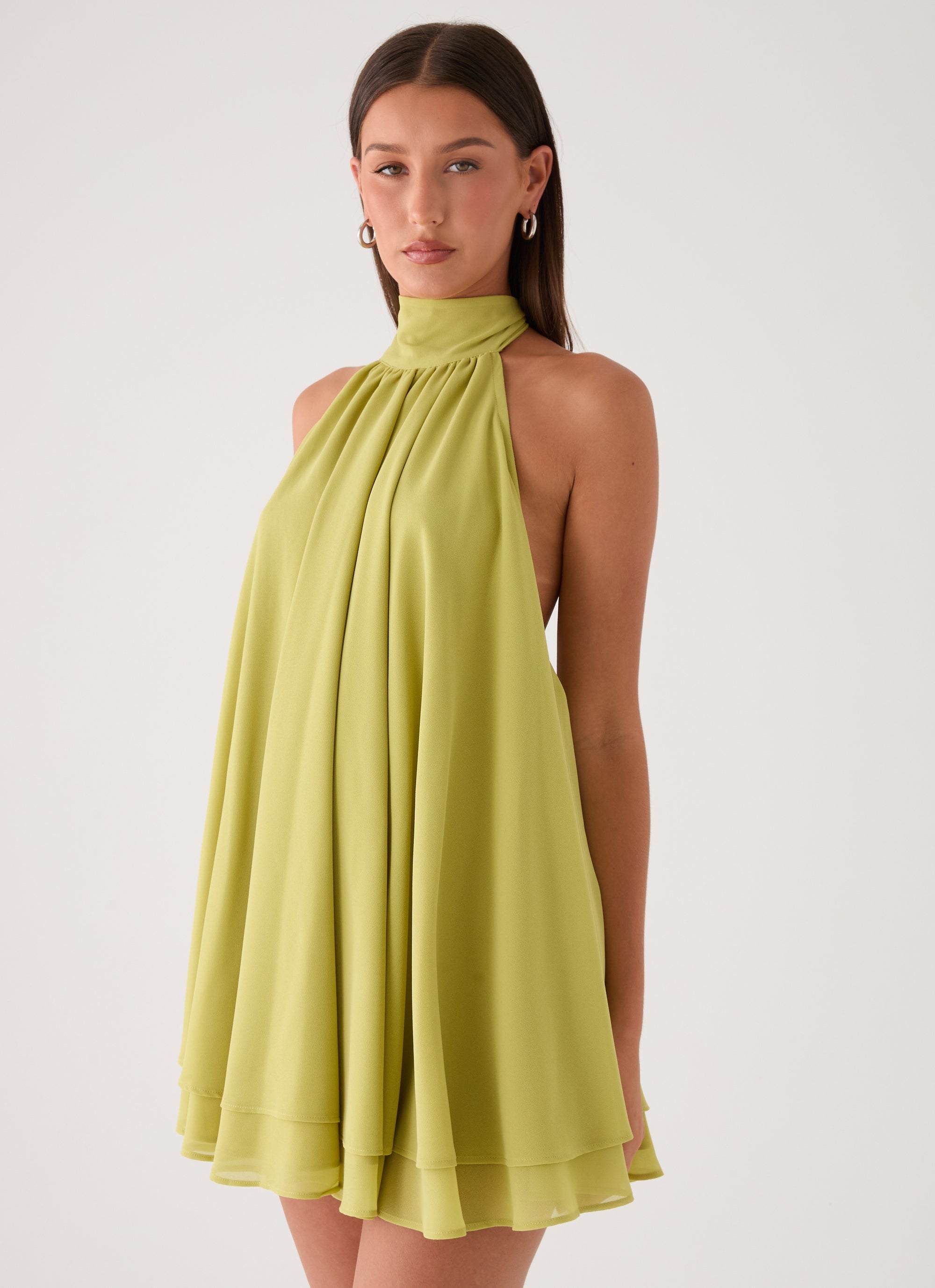 Lyrah Halter Mini Dress