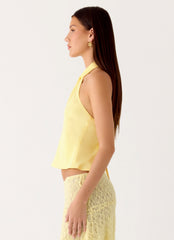 Maddox Scarf Top