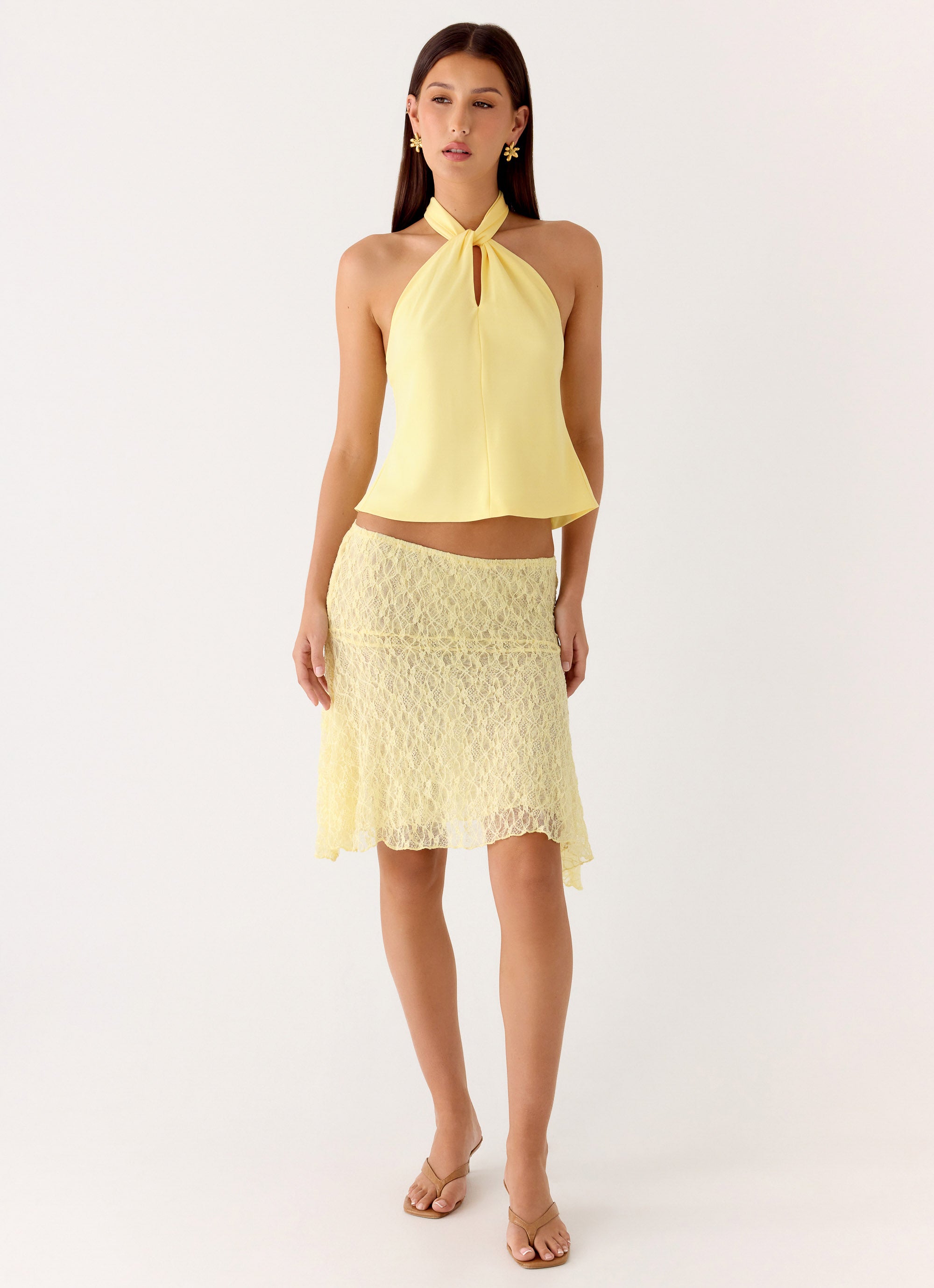 Maddox Scarf Top