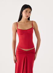 Madelyne Jersey Top