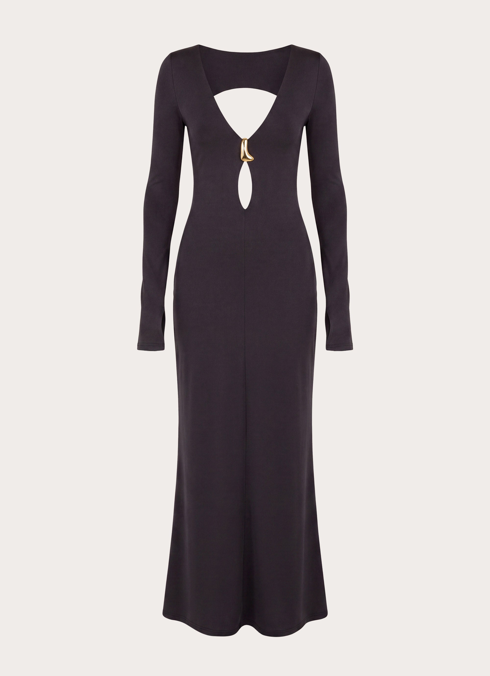 Main Event Keyhole Maxi Dress