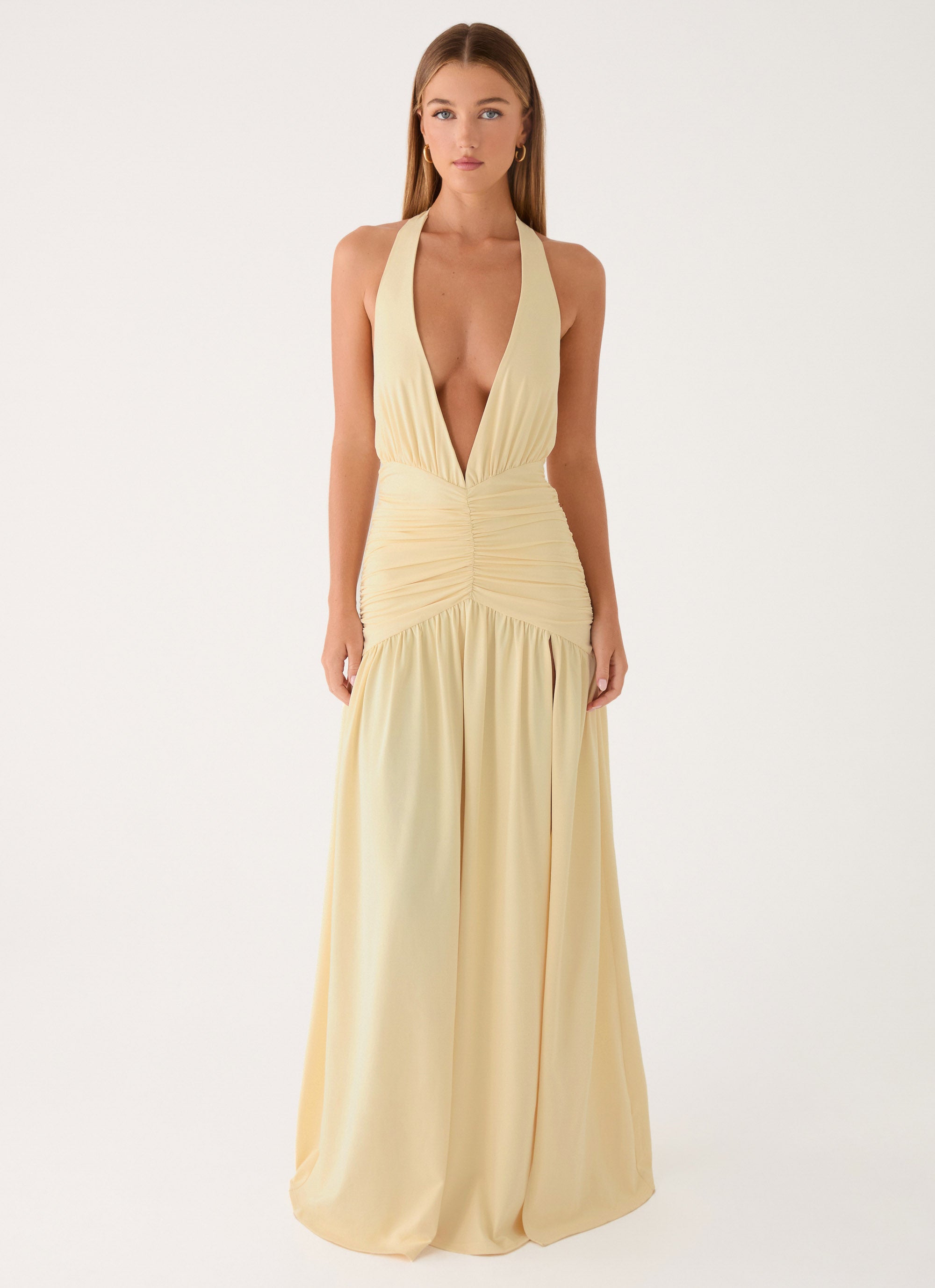 Makena Halter Maxi Dress