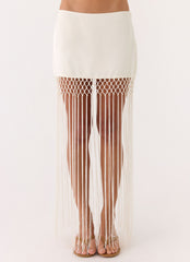 Mania Tassel Mini Skirt