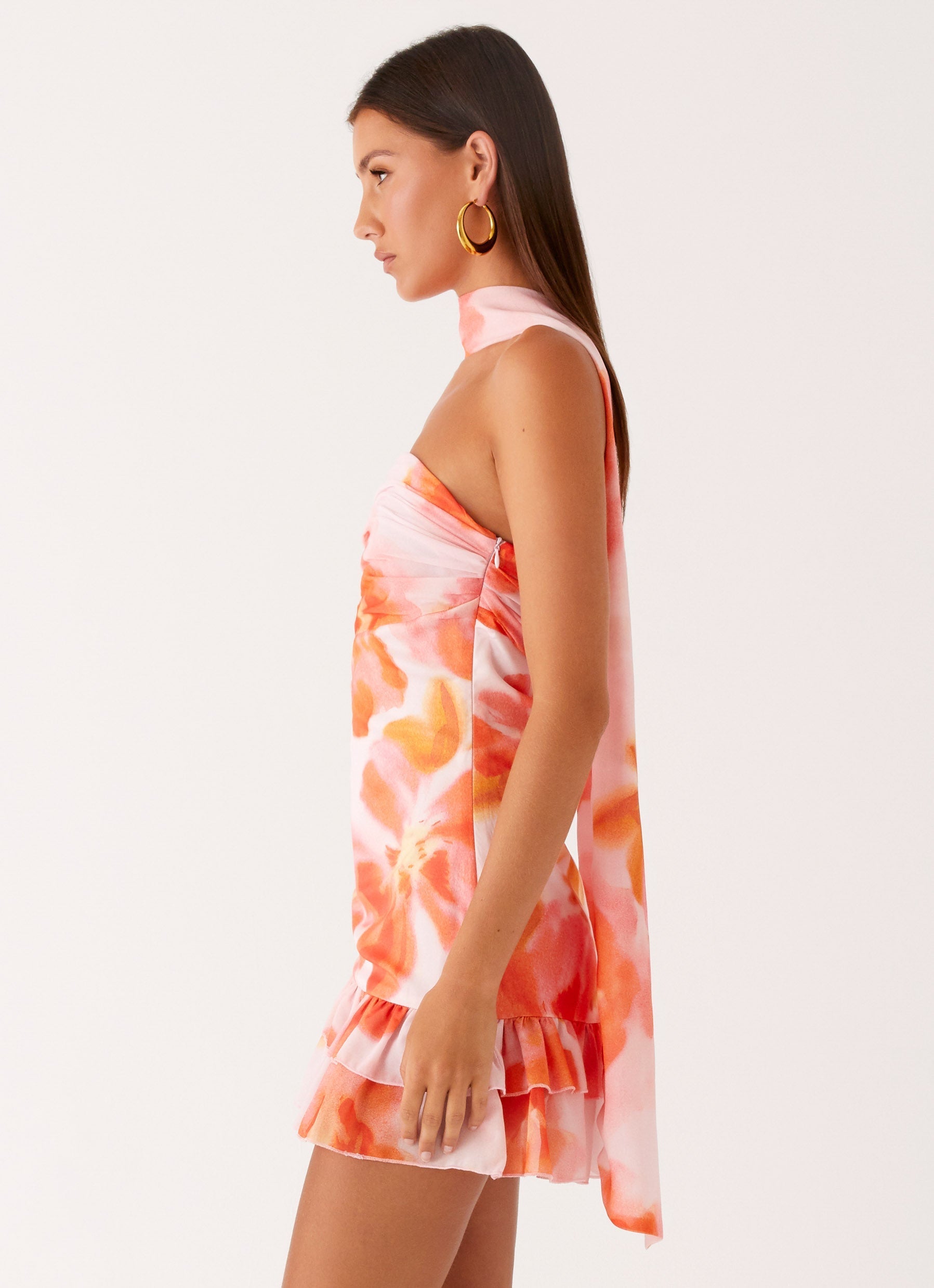 Manon Scarf Mini Dress