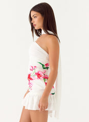Manon Scarf Mini Dress