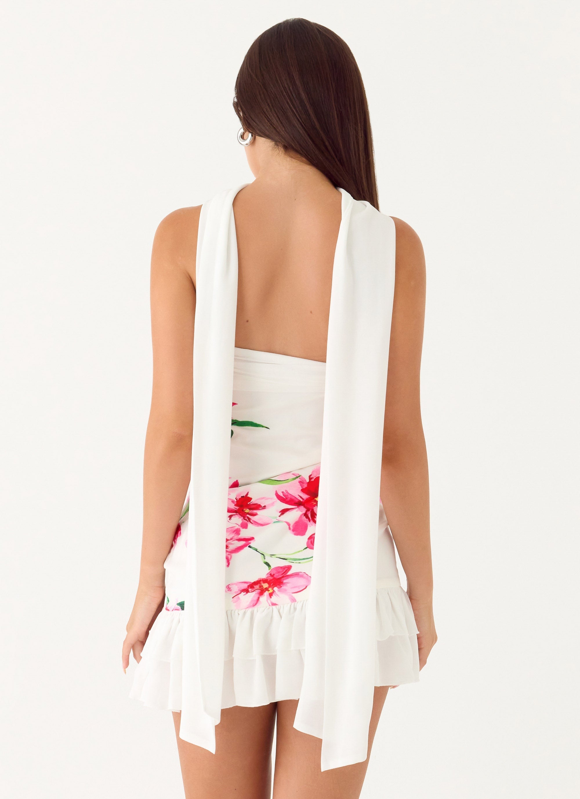 Manon Scarf Mini Dress