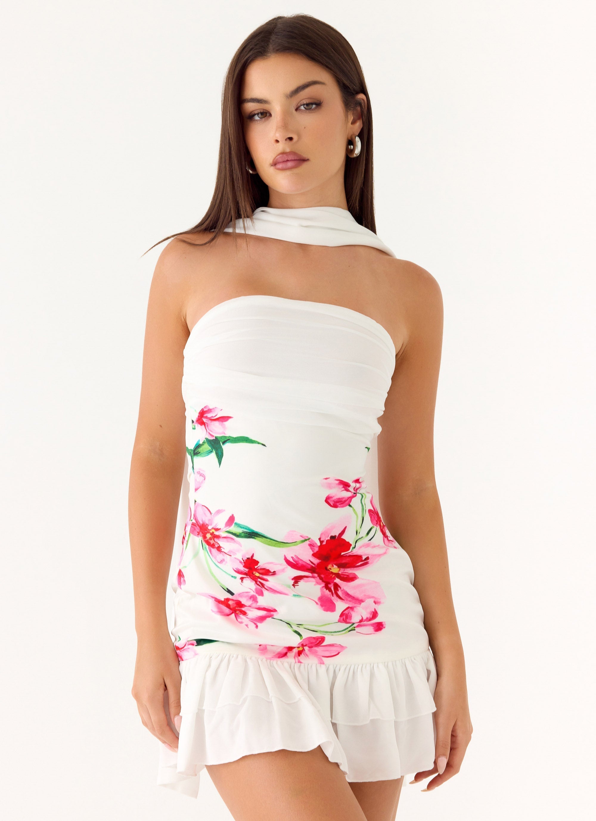Manon Scarf Mini Dress