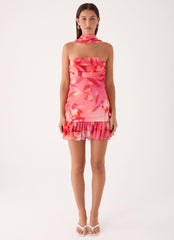 Manon Scarf Mini Dress
