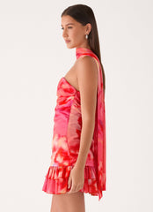 Manon Scarf Mini Dress