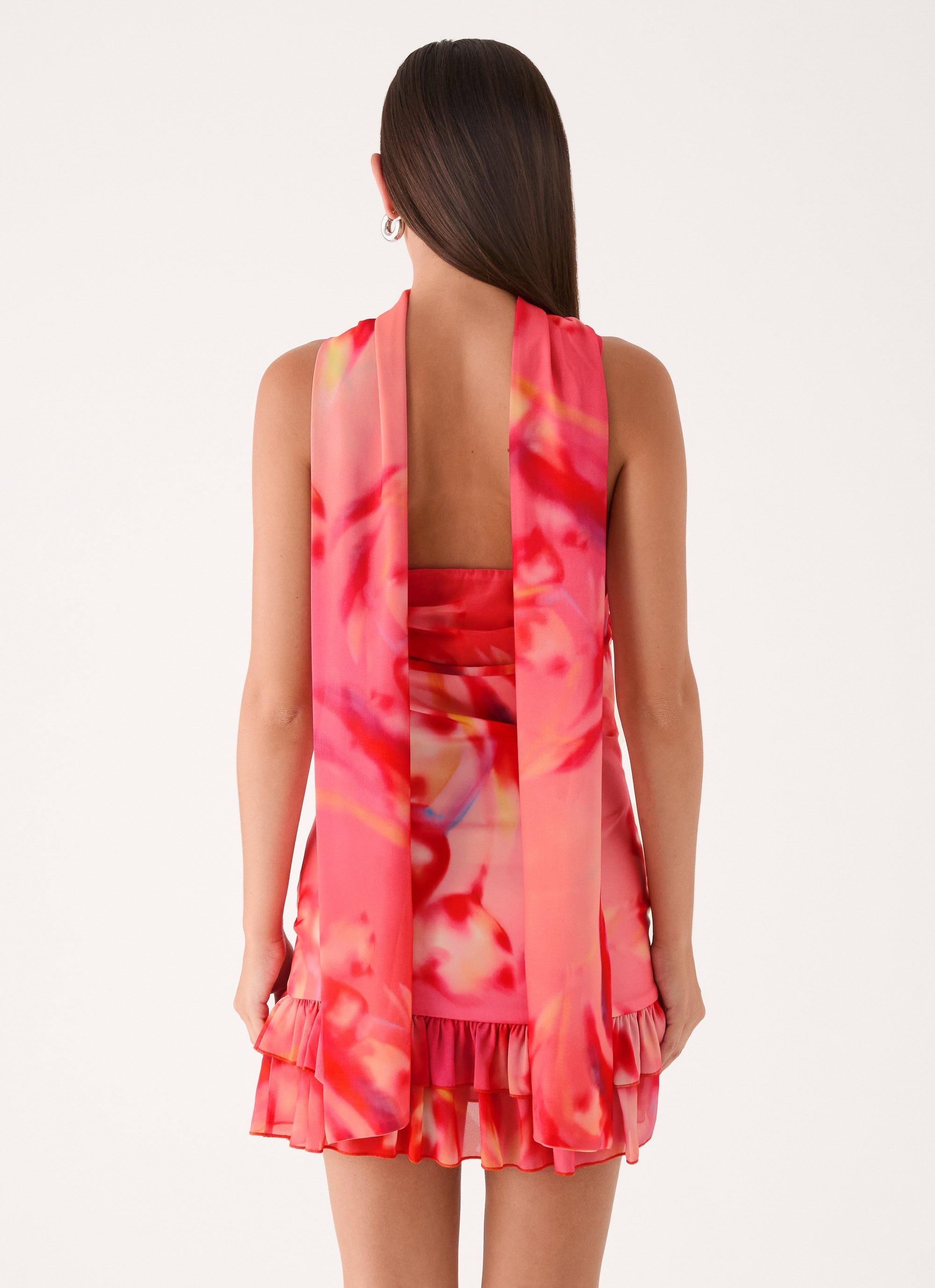 Manon Scarf Mini Dress