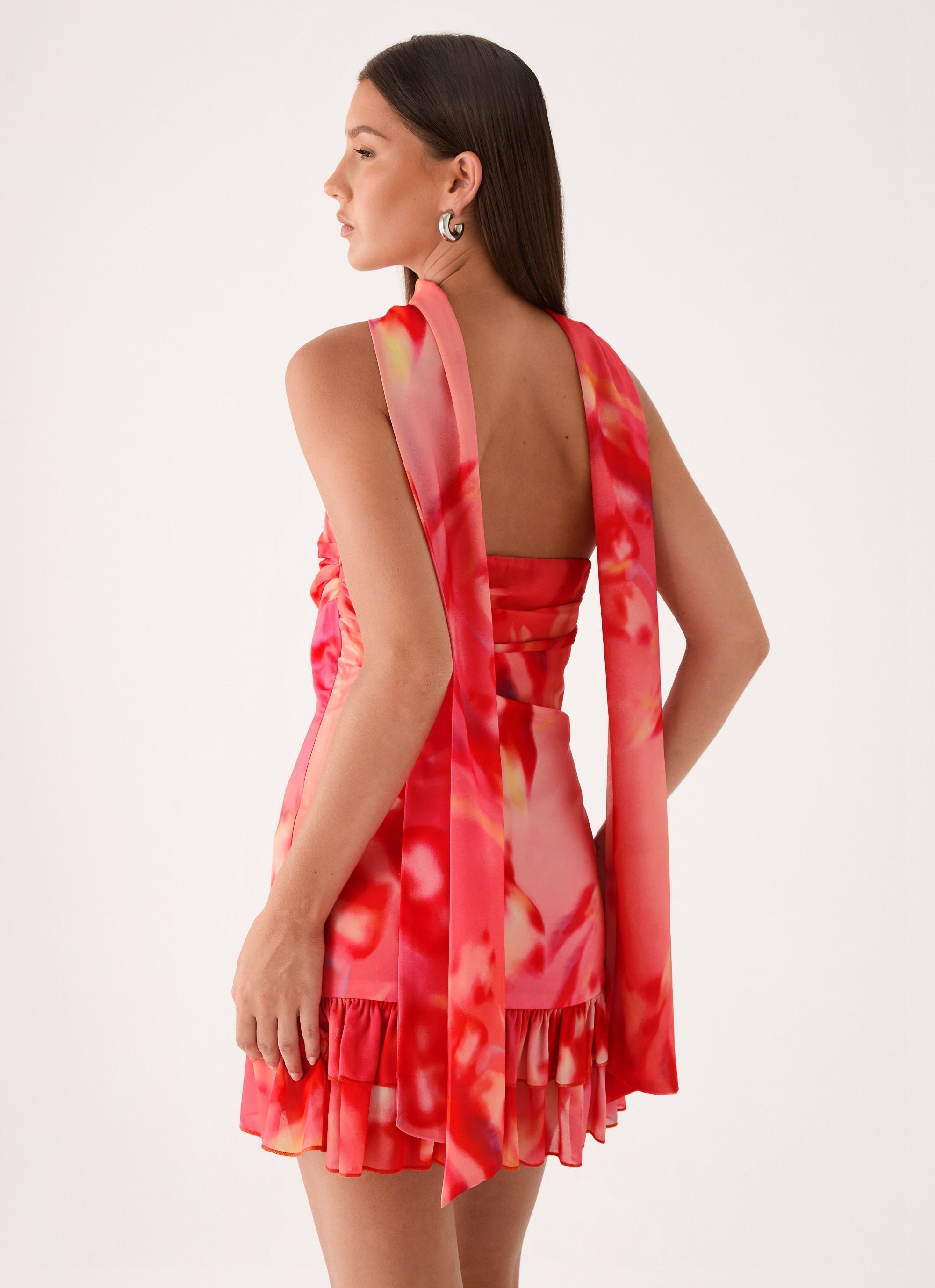 Manon Scarf Mini Dress