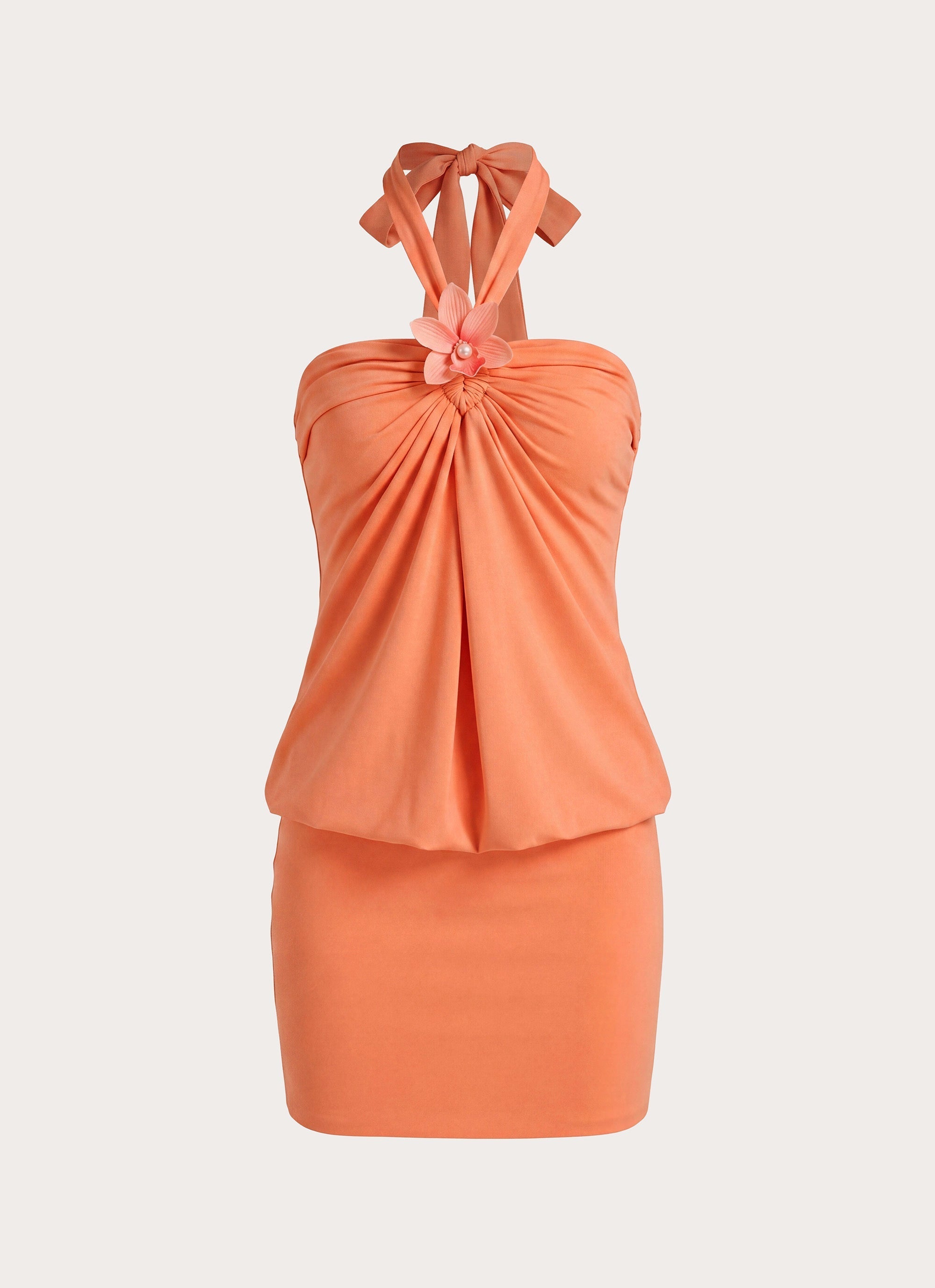 Marimae Halter Mini Dress