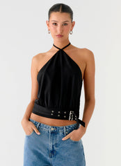 Mason Halter Neck Top