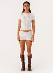 Mateo Ruched Top