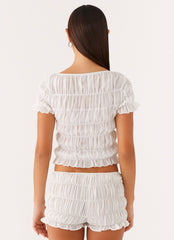 Mateo Ruched Top