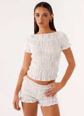 Mateo Ruched Top