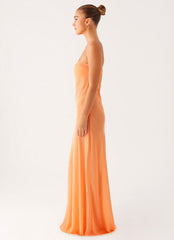 Mattie Strapless Maxi Dress