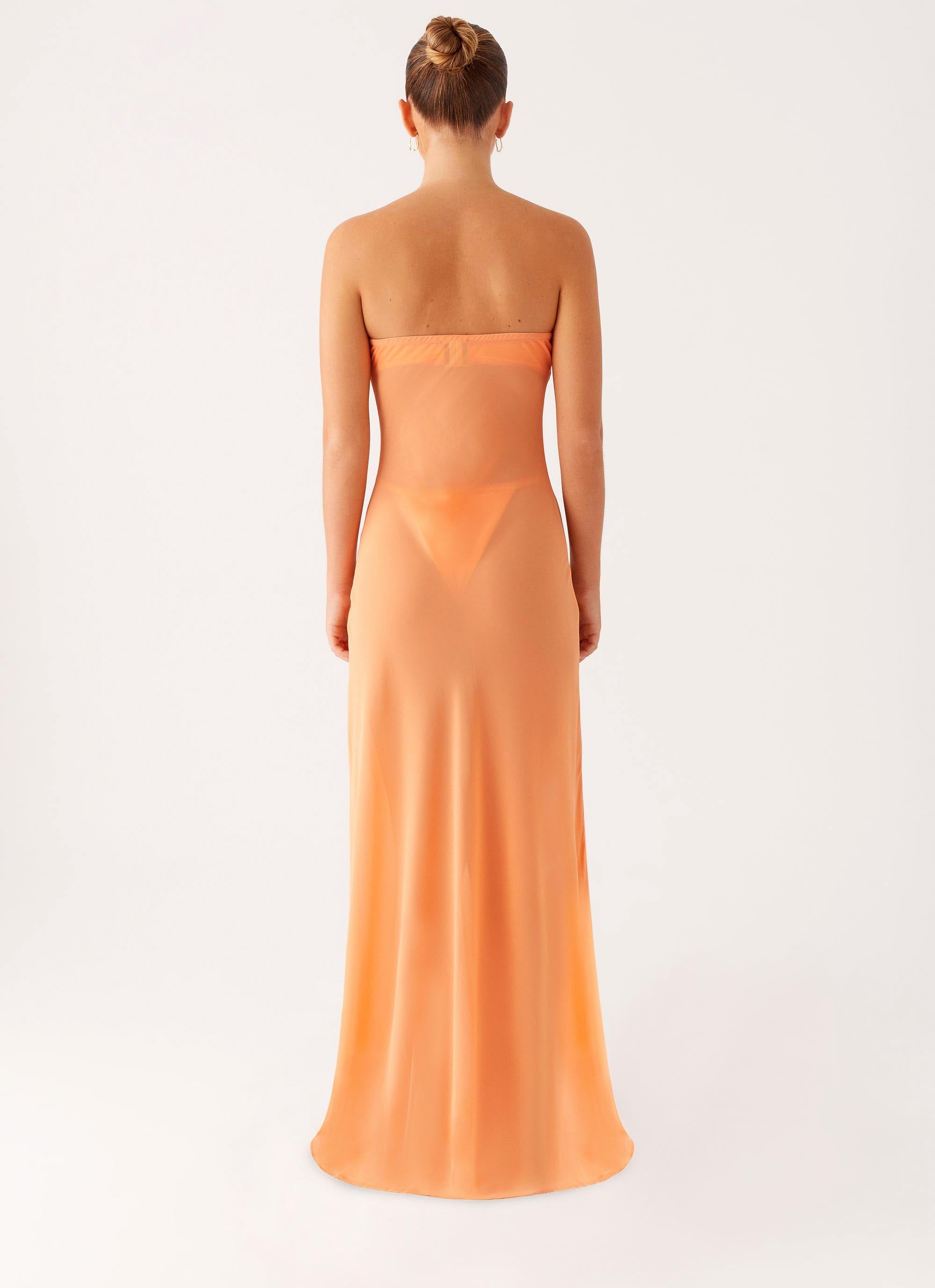 Mattie Strapless Maxi Dress