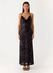 Mayim Sequin Maxi Dress