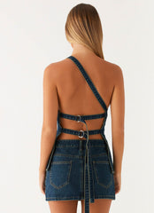Maysa Denim Top
