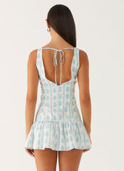 Meggie Linen Mini Dress