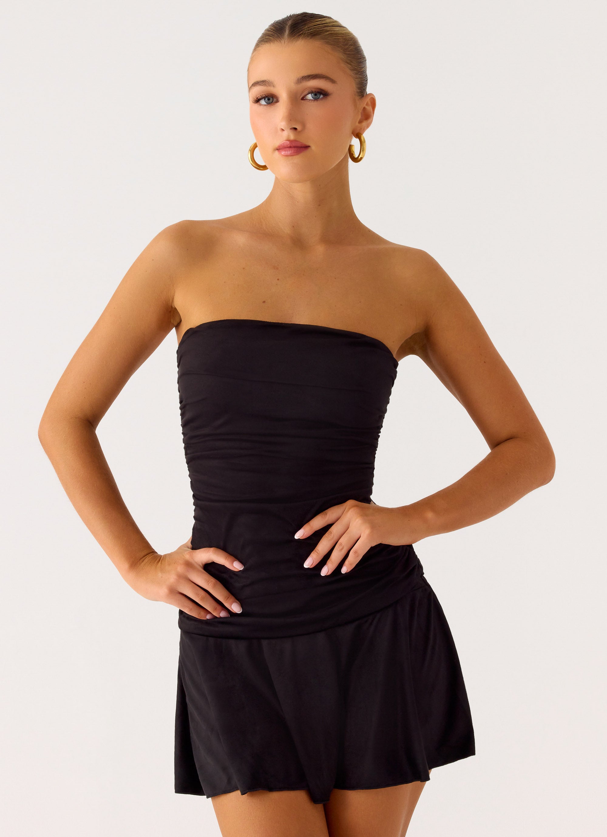 Meridella Strapless Mini Dress