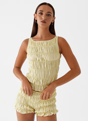 Messina Ruched Tank Top