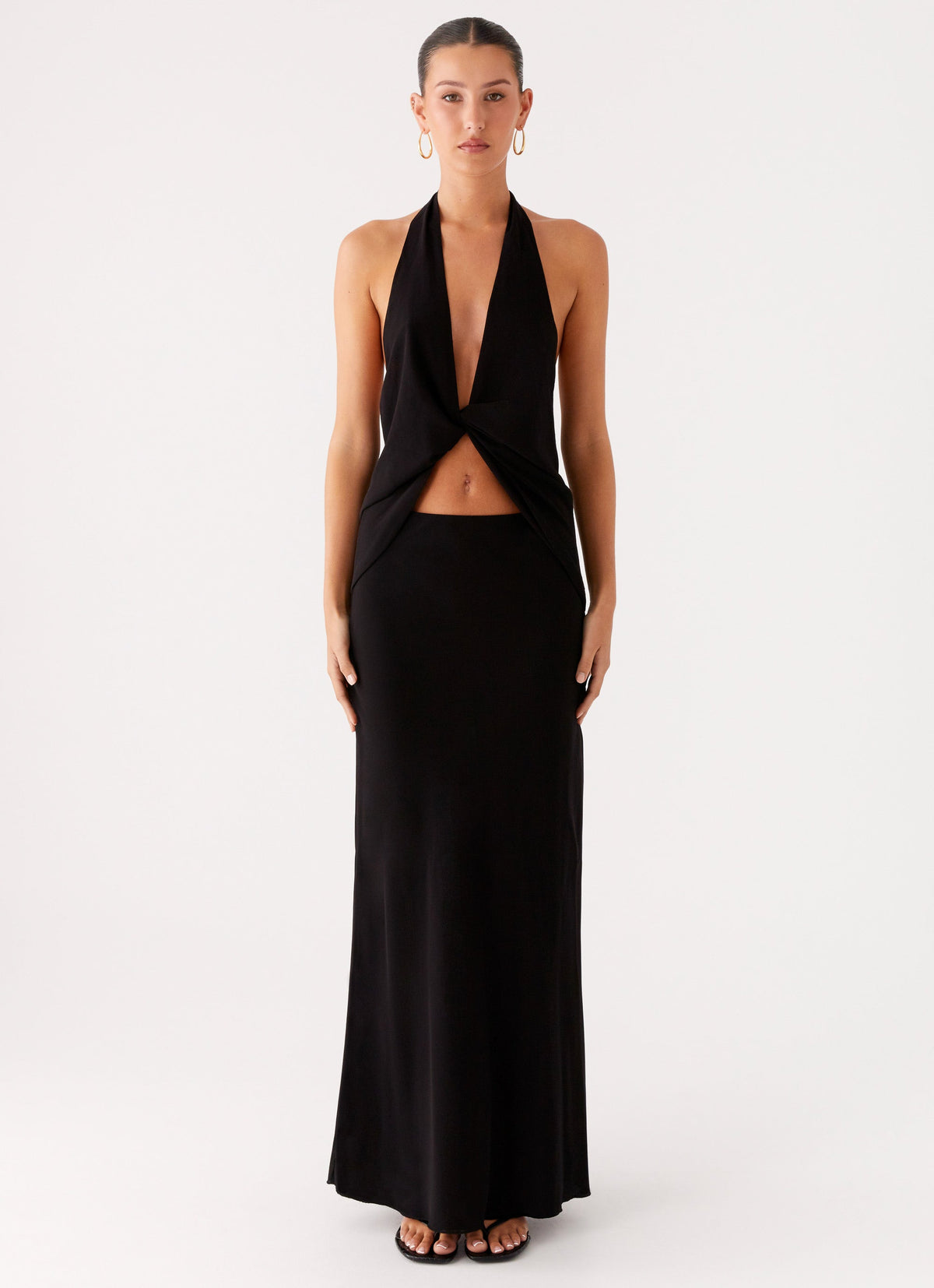Michaella Chiffon Maxi Skirt