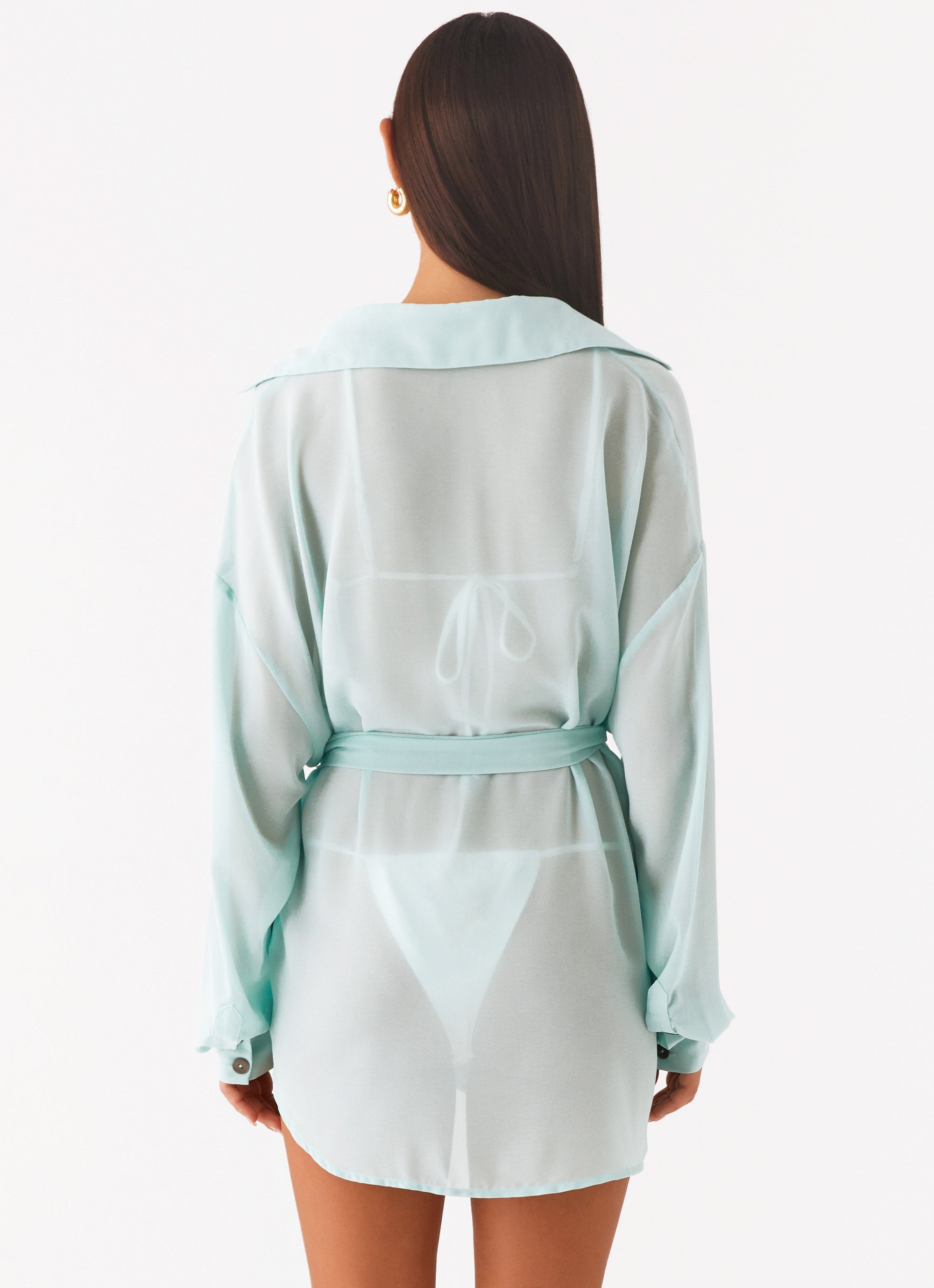 Miley Oversized Chiffon Shirt