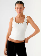 Miliani Eyelet Top