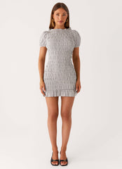 Millicent Ruched Mini Dress
