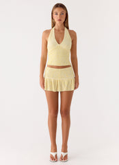Mimi Beaded Mini Skort