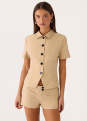 Minna Trench Top