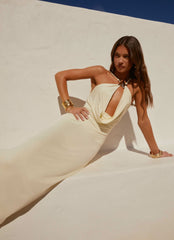Mistlight Cowl Maxi Dress