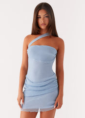 Misty Mesh Mini Dress